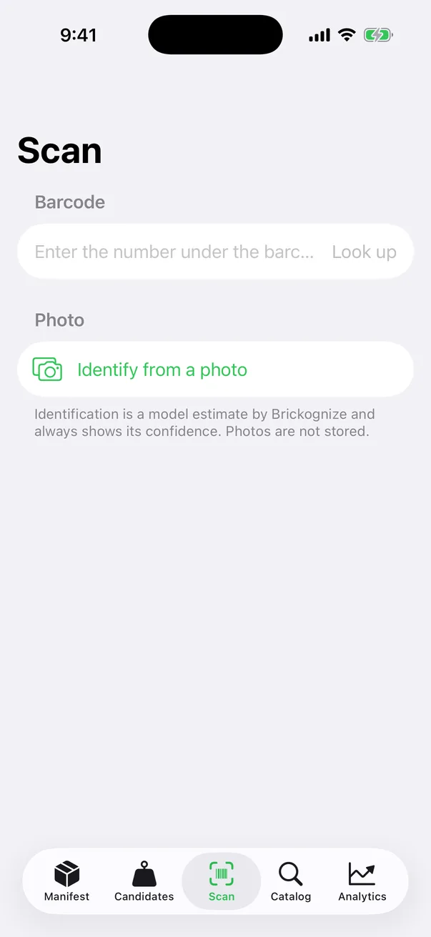 Sealed for iOS — scan a box